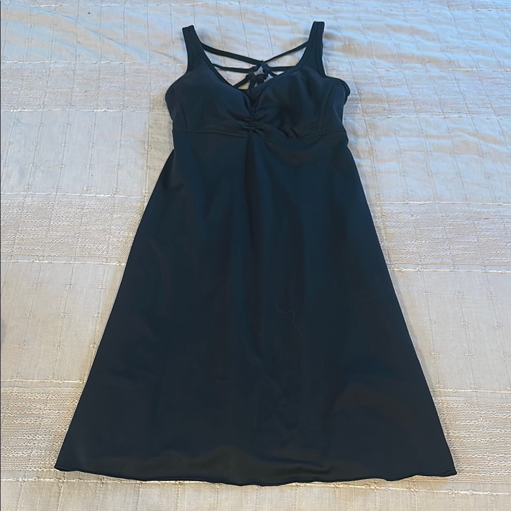 prAna Dreaming Dress Black Strappy